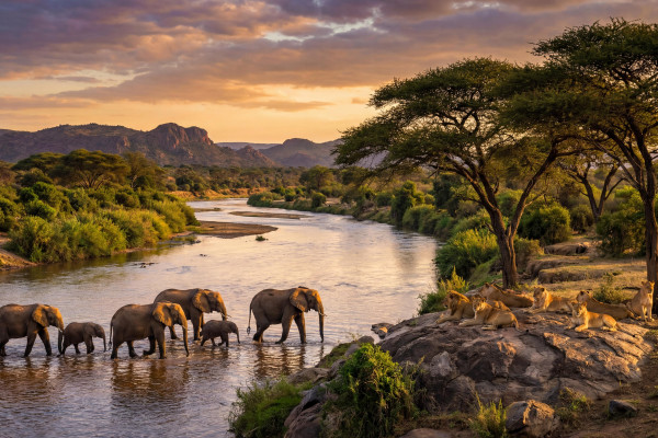 Das Beste Sambias erleben – Erstklassige Safari in South Luangwa & Lower Zambezi
