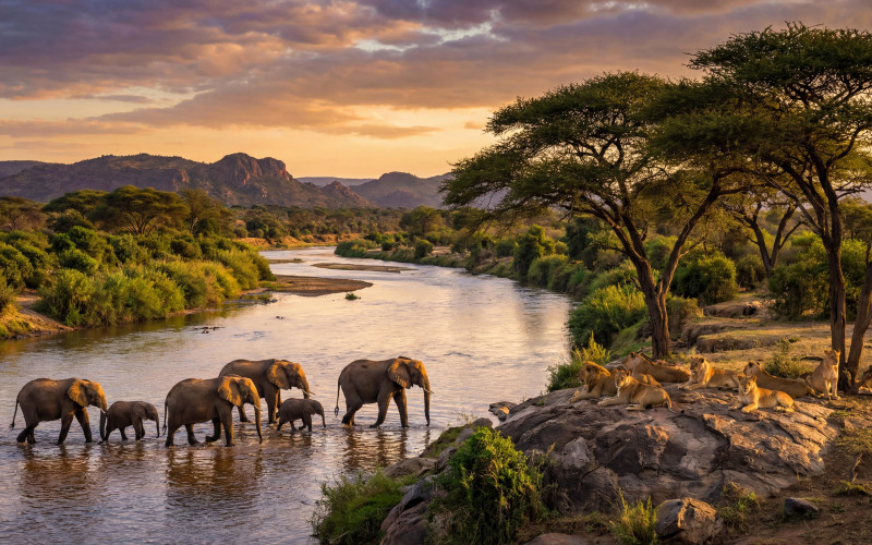 Das Beste Sambias erleben – Erstklassige Safari in South Luangwa & Lower Zambezi