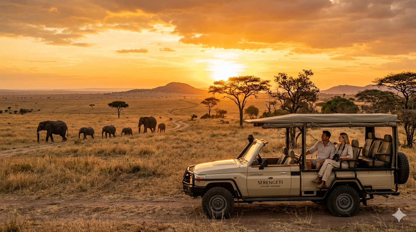 Luxus-Safari in der Serengeti
