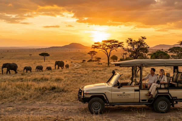 Luxus-Safari in der Serengeti