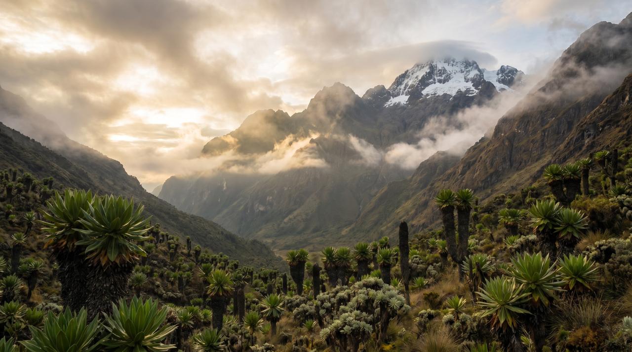 Ruwenzori Bergen Uganda Ki2